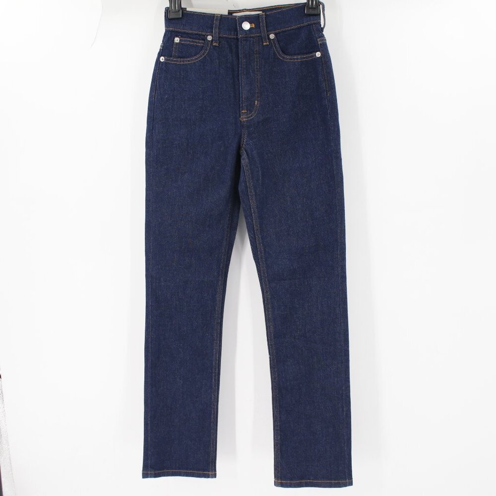 NWT everlane Jeans Women's 23S The Way High Slim Denim Organic‎ Cotton Blend